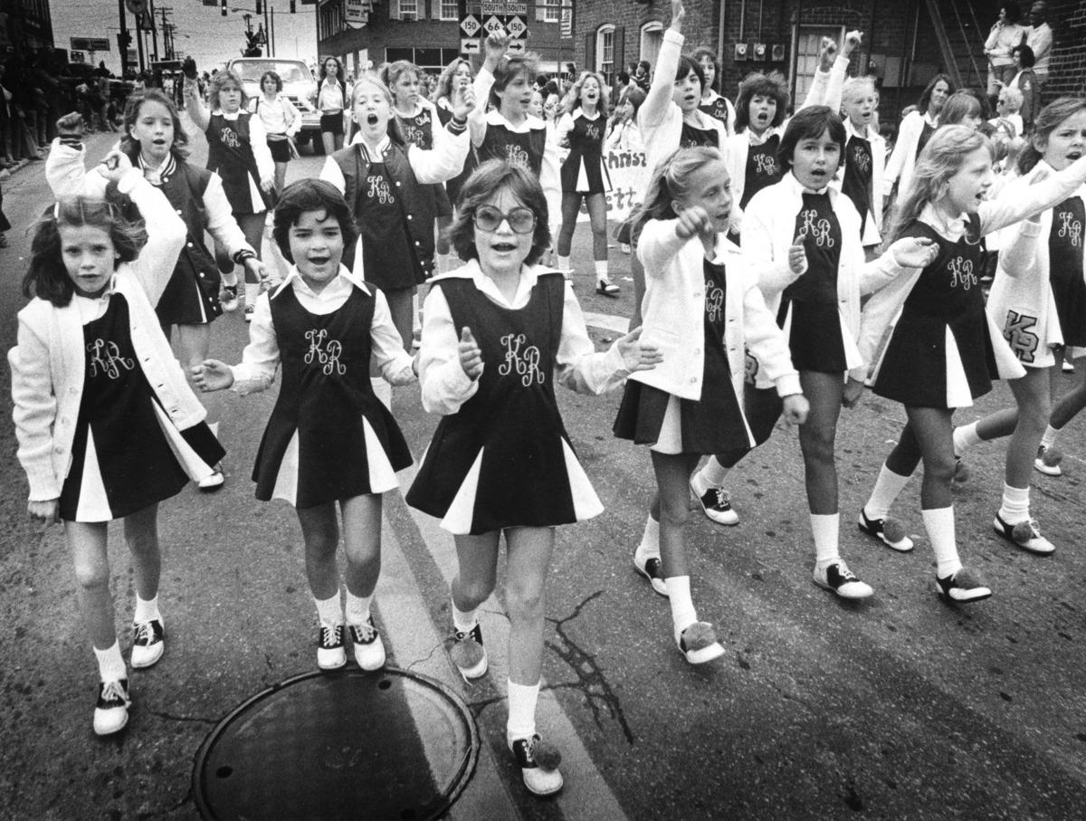 Throwback Thursday Local cheerleaders