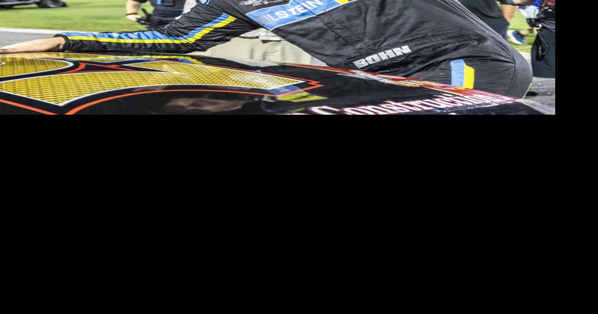 Danny Bohn fends off Tim Brown to win the Market USA 100 at Bowman Gray