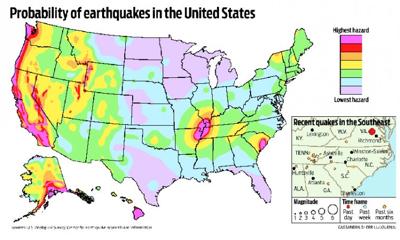 Quake Conforms To N C Pattern Local News Journalnow Com