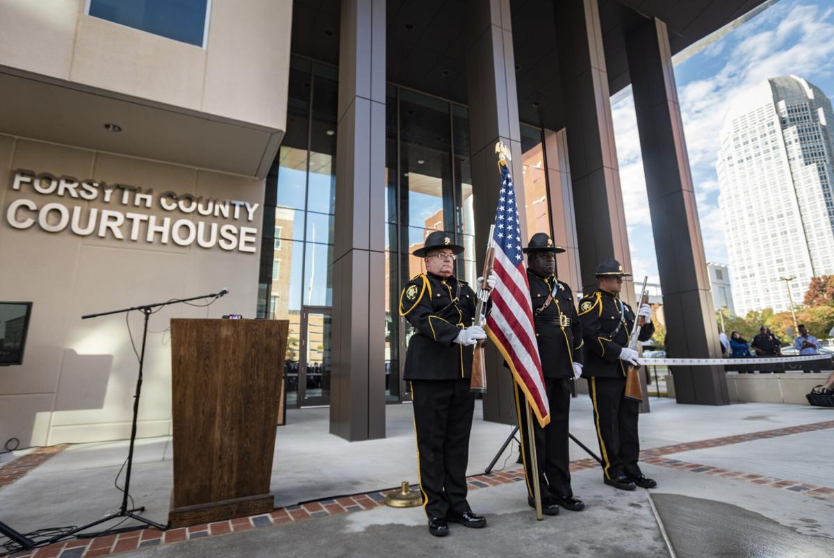 Forsyth cuts the ribbon on new courthouse in Winston-Salem