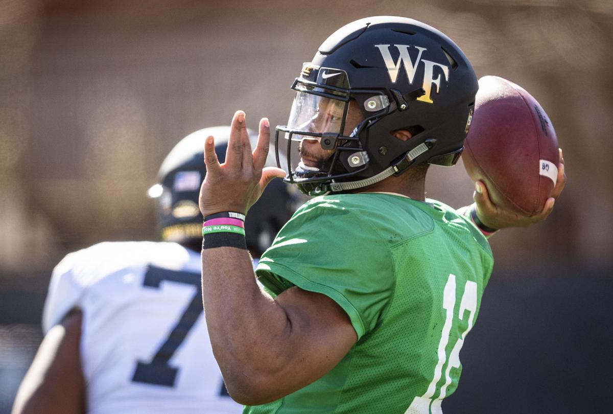 Wake Forest Goes Live In Scrimmage For First Time In Spring With