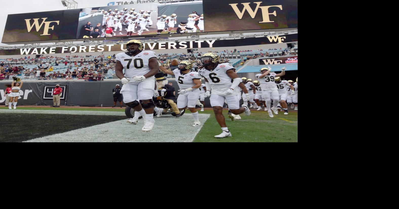 WinstonSalem honors Wake Forest University football team