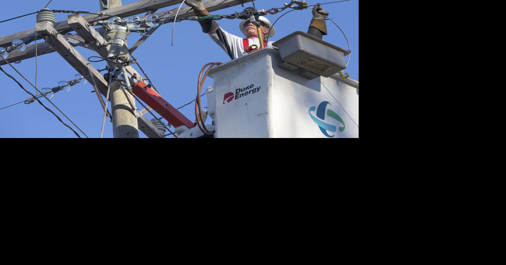 Strong winds topple trees and power lines in the Triad