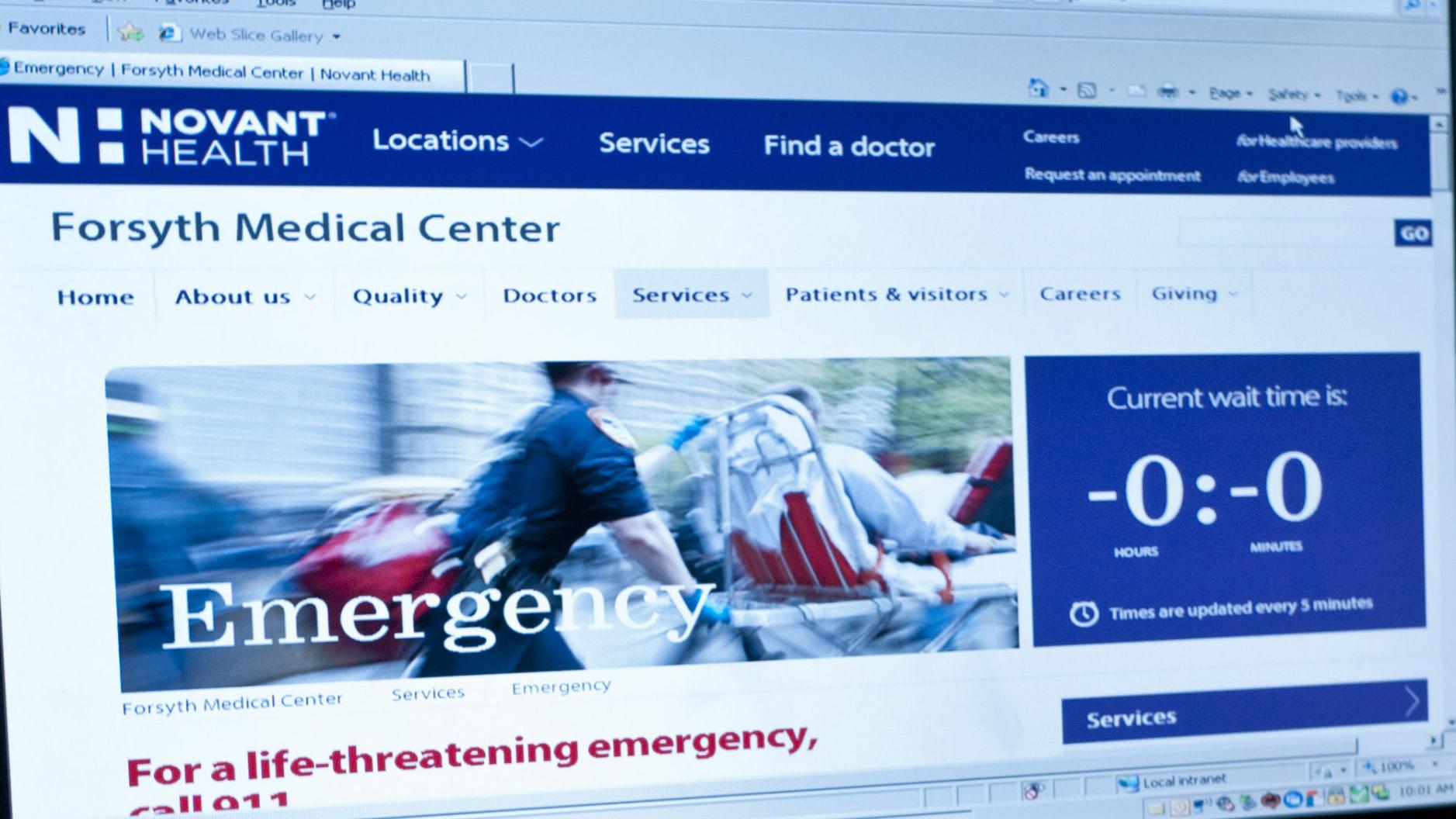 Experts See Pros Cons In Novant Marketing Of Emergency Room Wait Times Local News Journalnow Com