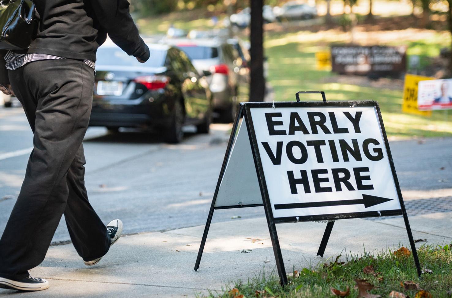 PHOTOS Early voting in WinstonSalem
