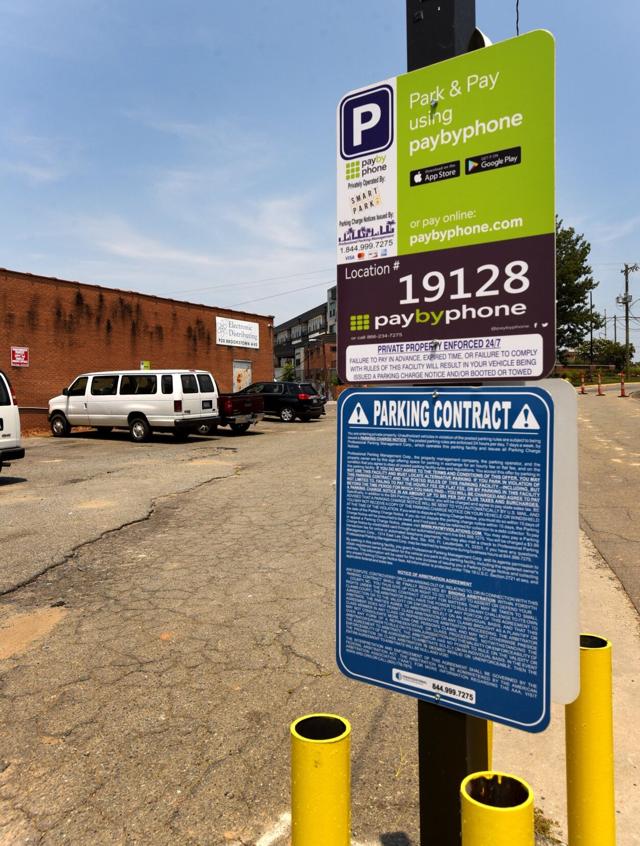 85 parking bill from downtown WinstonSalem was a shocker to an