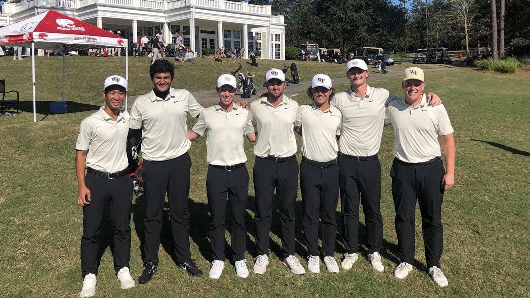 Wake Forest Men's Golf Team Closes Fall Season With A Victory