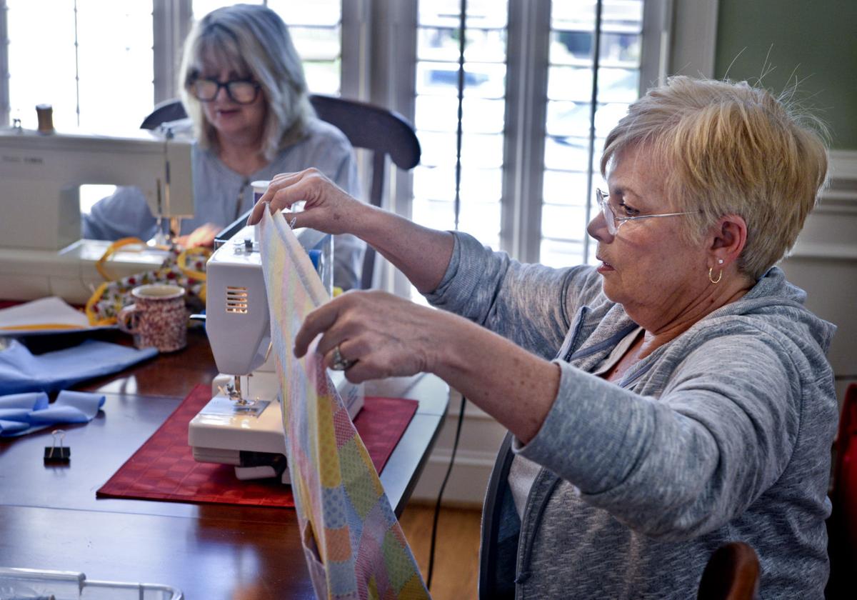 Dresses Of Hope Volunteers Make Pillow Case Dresses For