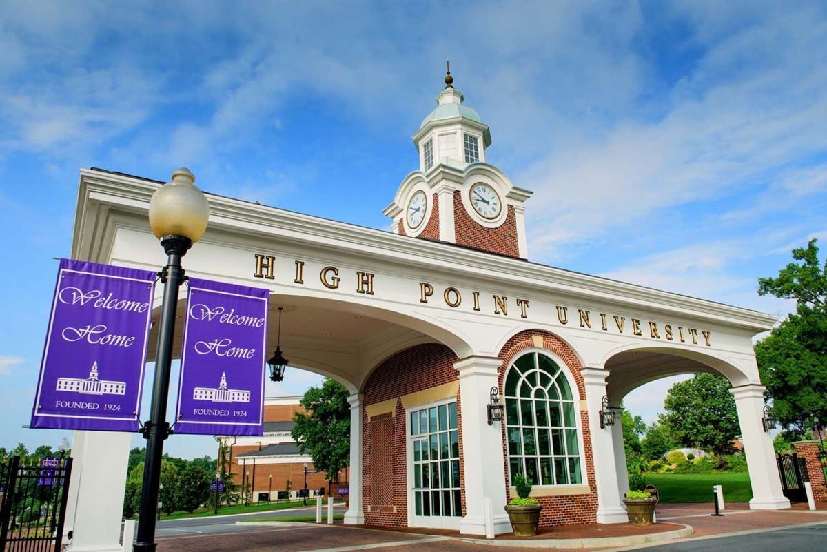 High Point University main gate generic