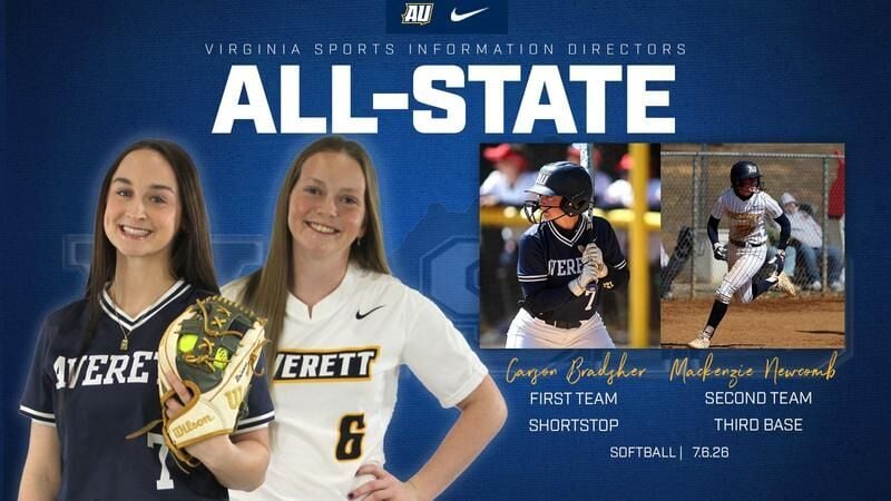Softball’s Bradsher, Newcomb earn VaSID All-State laurels