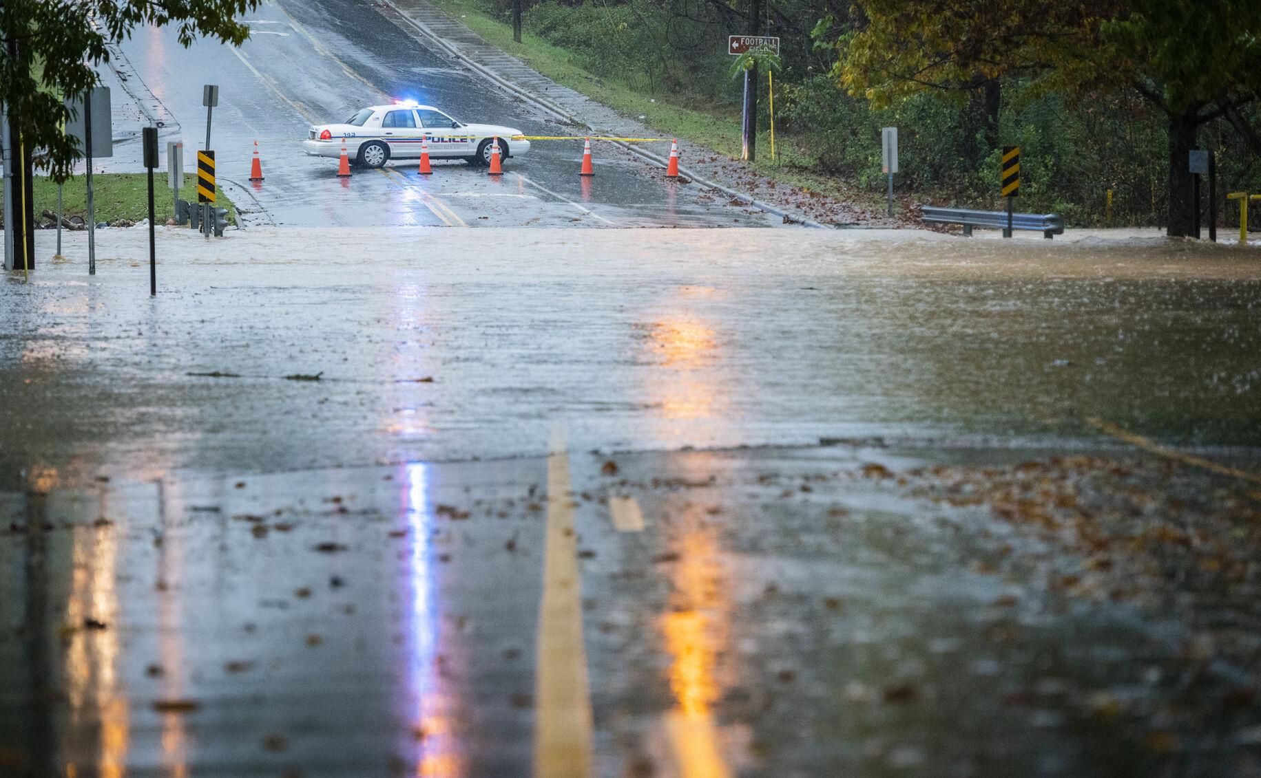 Watch now Drone footage of flooding around WinstonSalem Local News