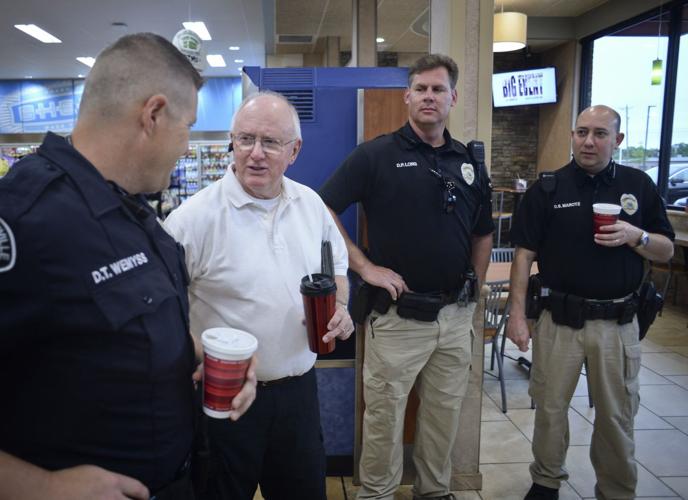 Kernersville police connect with community over coffee