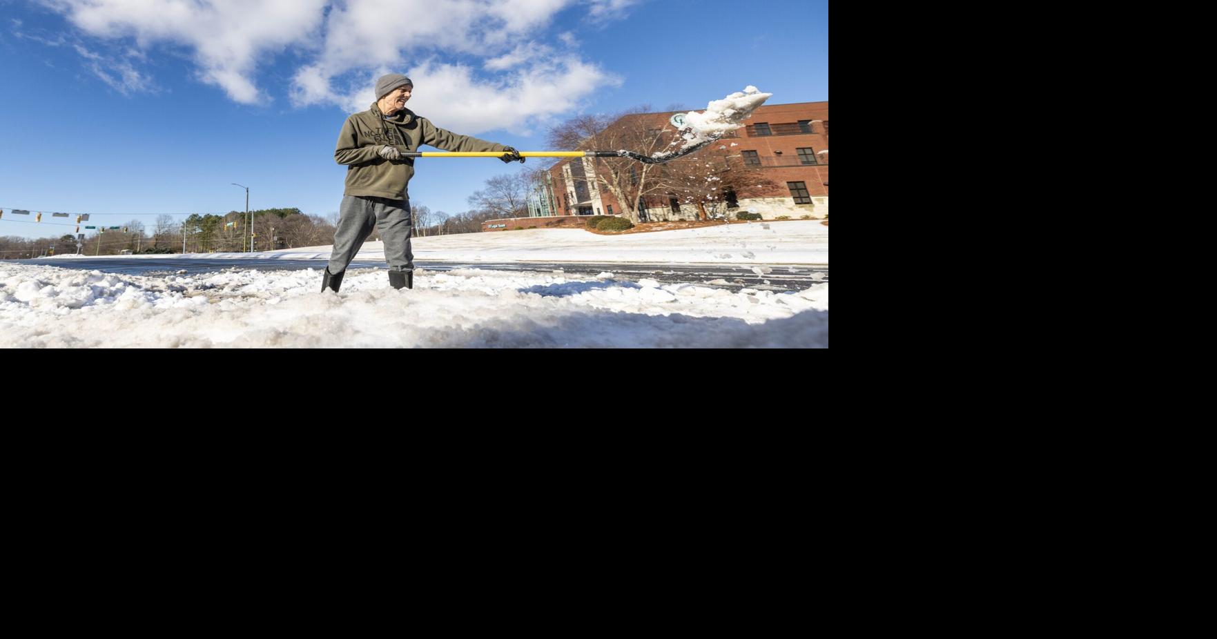 Greensboro digs out of snow and prepares for bitter cold: See the photos