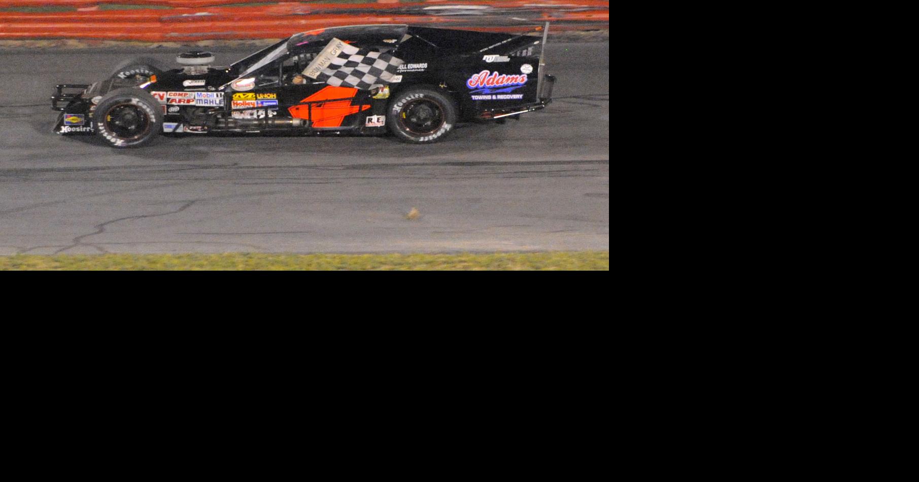Tommy Neal grabs checkered flag at Bowman Gray Stadium