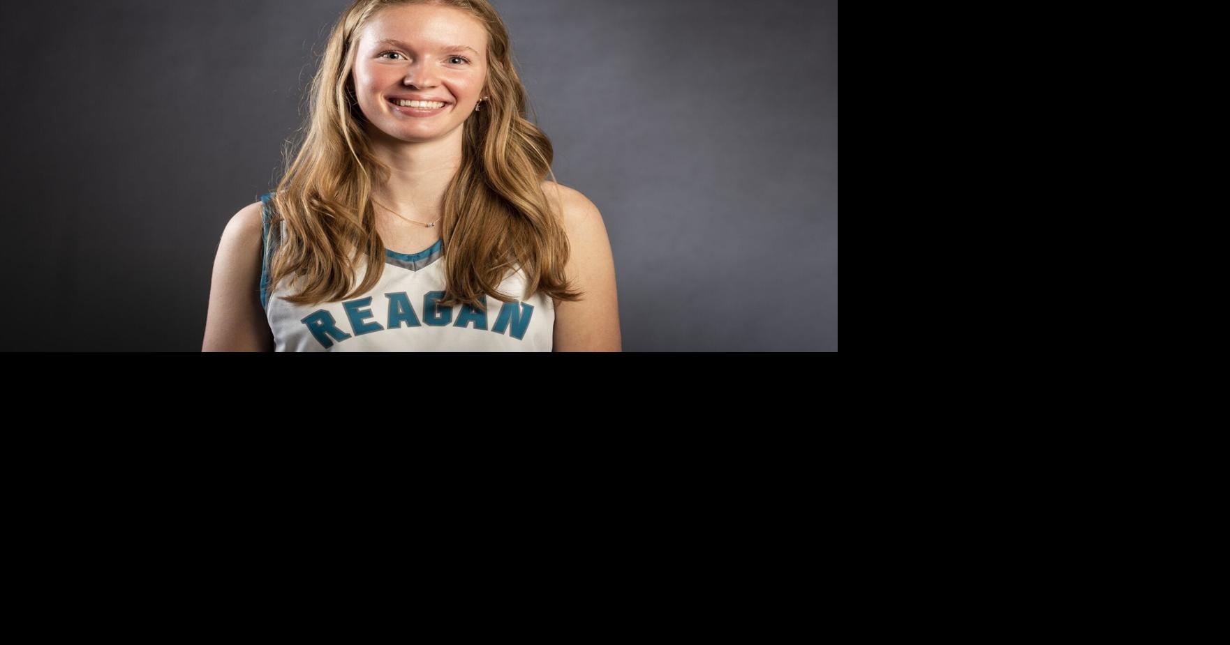 Grace Galyon out front for Reagan girls basketball team