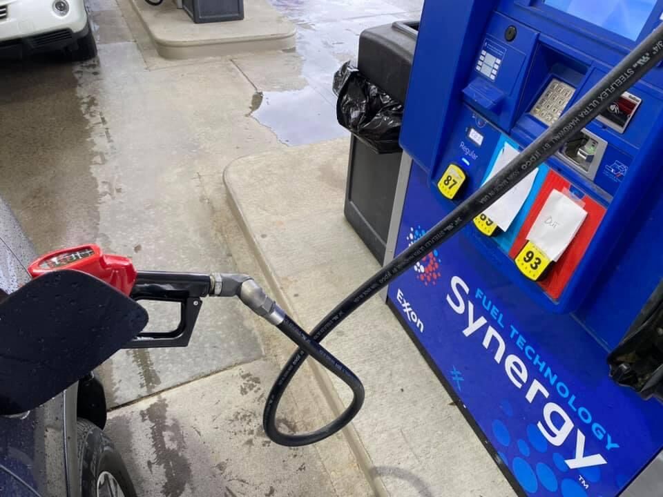 No premium gas? Only seeing regular? Those — and — will be