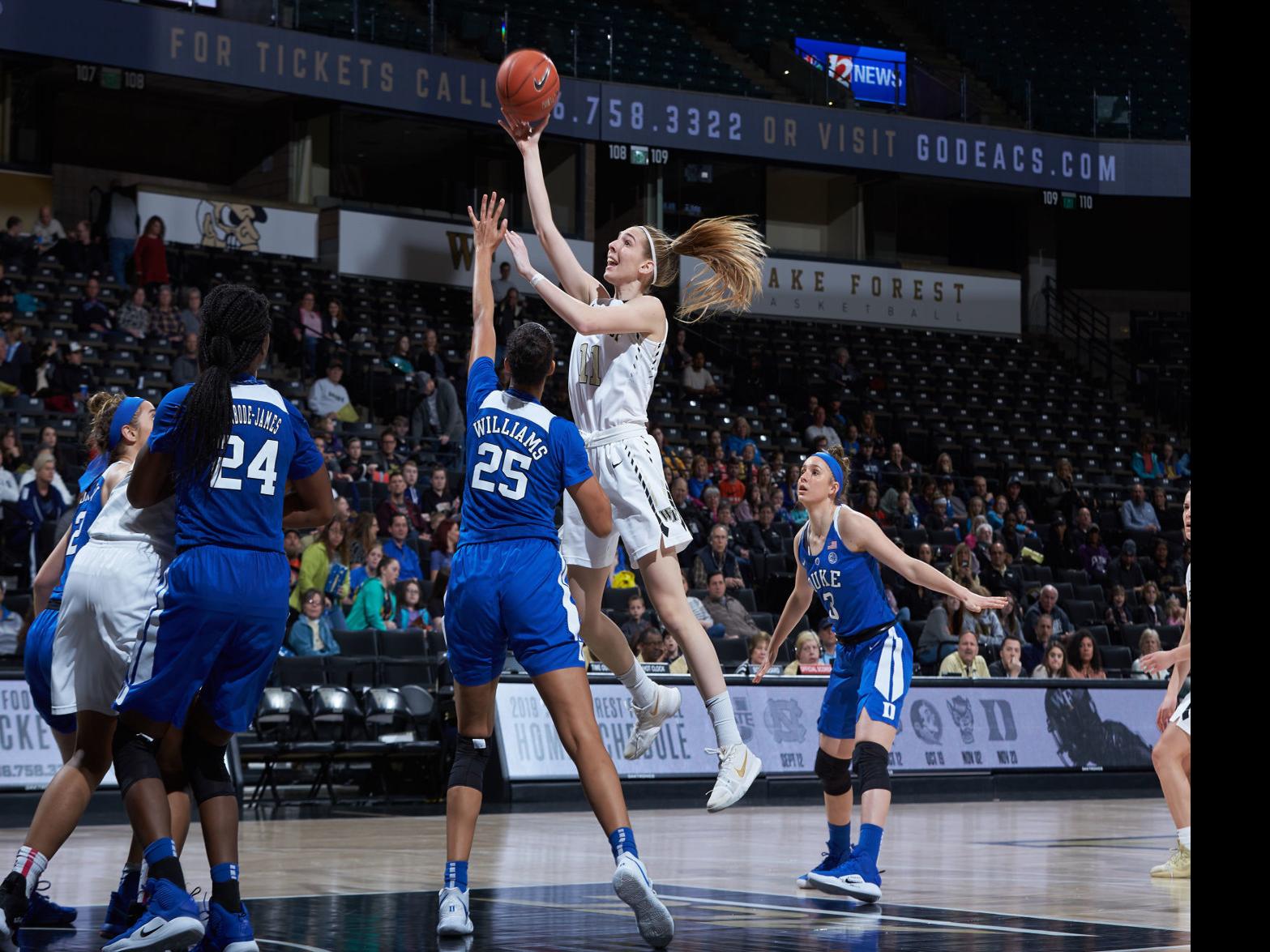 While Battling Injuries Wake Forest Women S Basketball Loses To