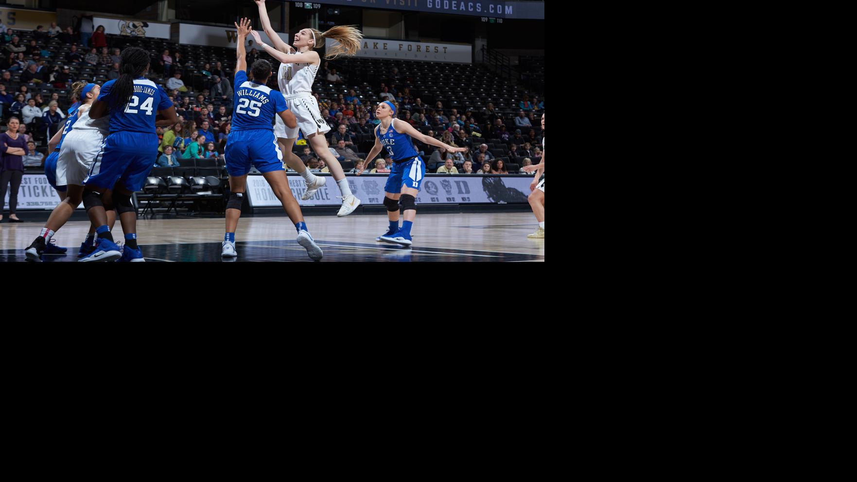 While Battling Injuries Wake Forest Women S Basketball Loses To