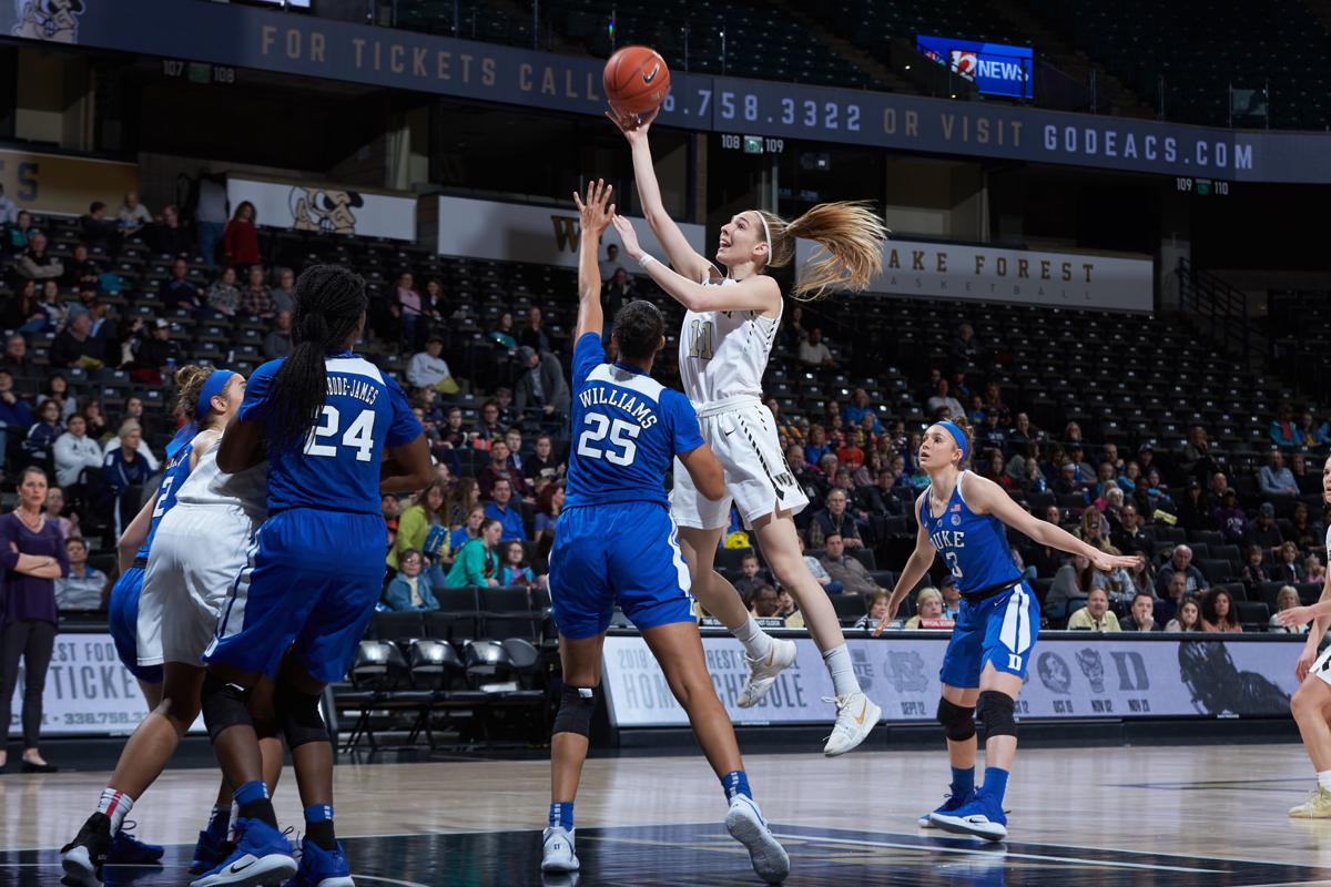 While Battling Injuries Wake Forest Women S Basketball Loses To