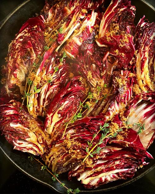 Balsamic Braised Radicchio