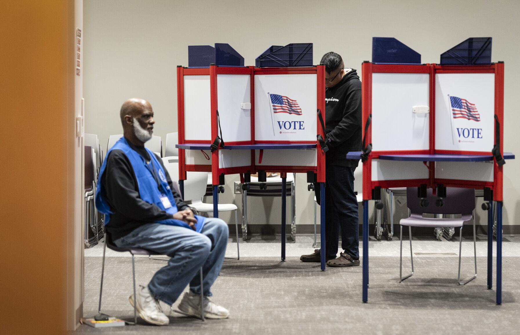 Early voting numbers keep pace with 2020 in Forsyth County