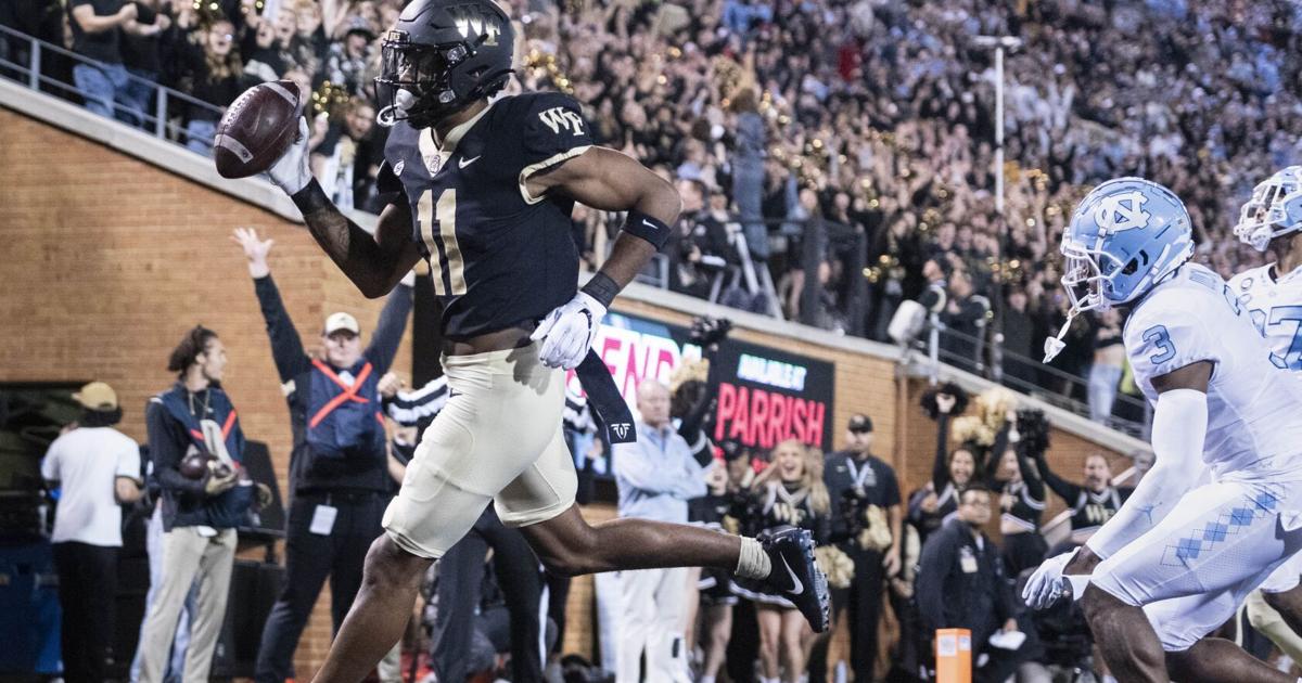 Interception costly for Wake Forest as Tar Heels edge Demon Deacons Interception costly for Wake Forest as Tar Heels edge Demon Deacons