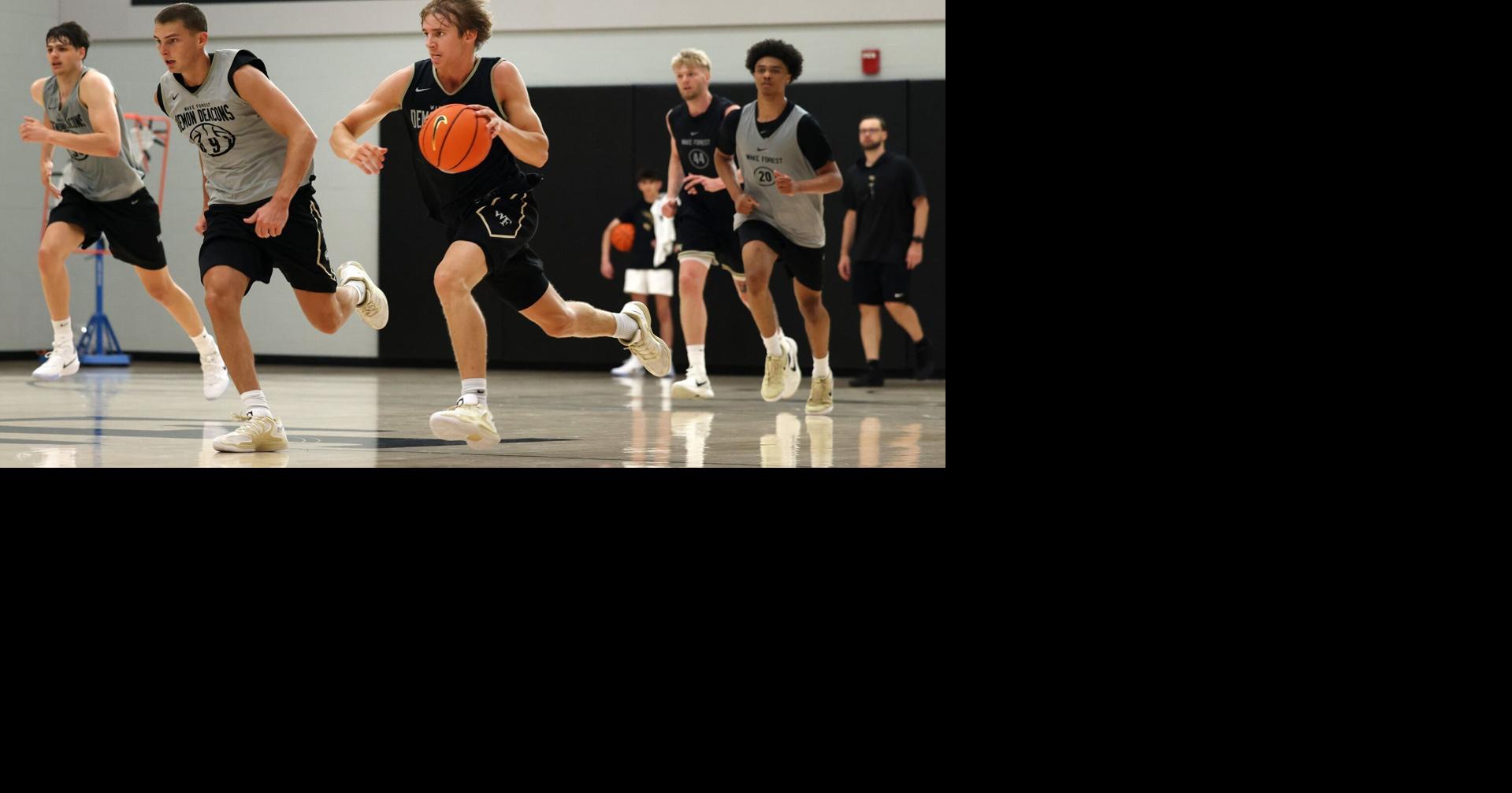 See photos of Wake Forest basketball's practice on Wednesday.