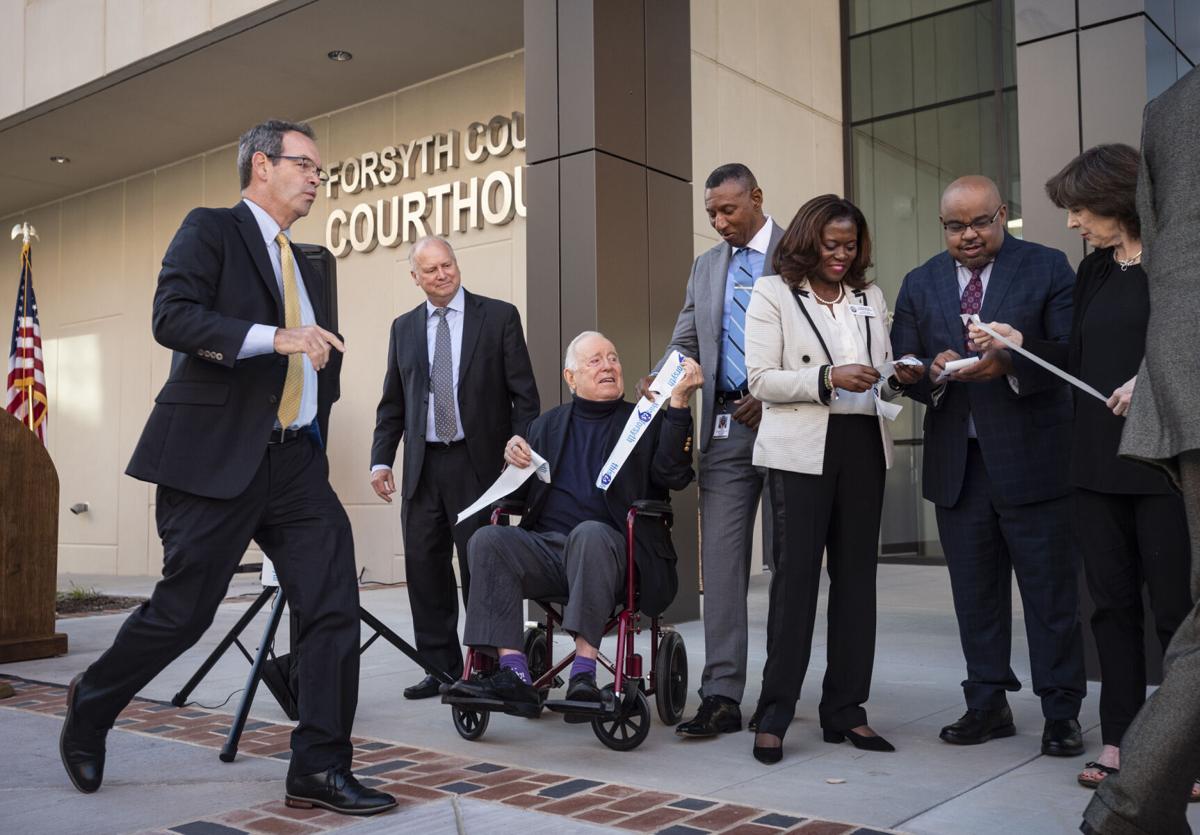 Forsyth cuts the ribbon on new courthouse in Winston-Salem