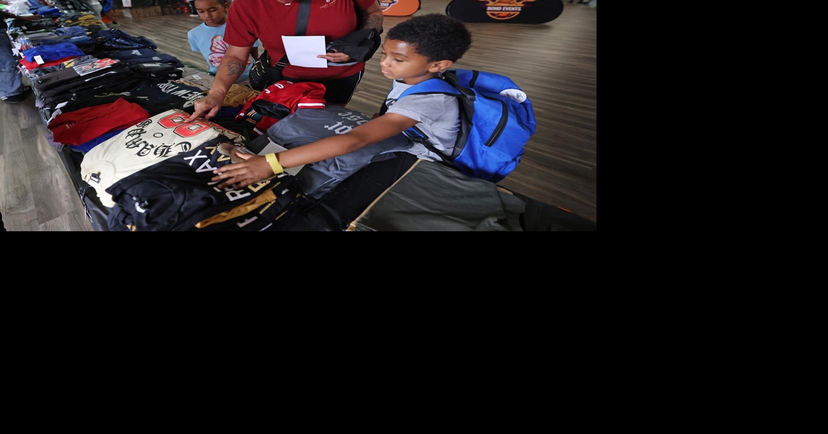 Porsche Jones' BOND Love Day event equips 955 students for the school year