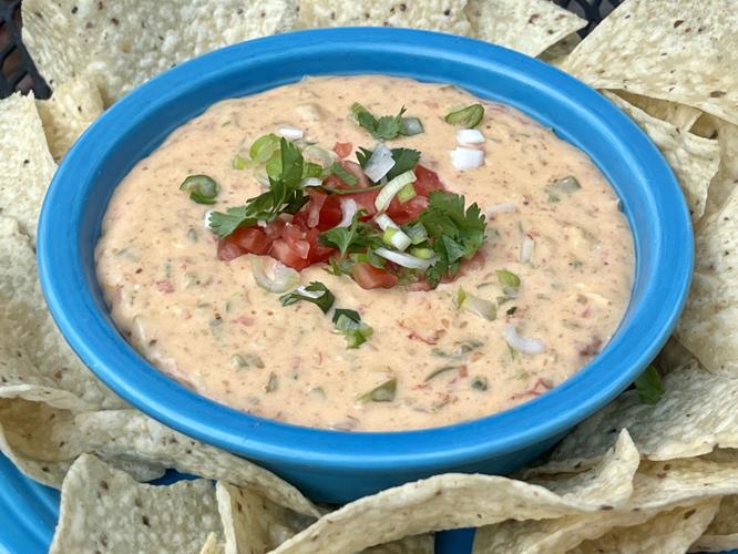 Hot queso prefect for a fall or winter party