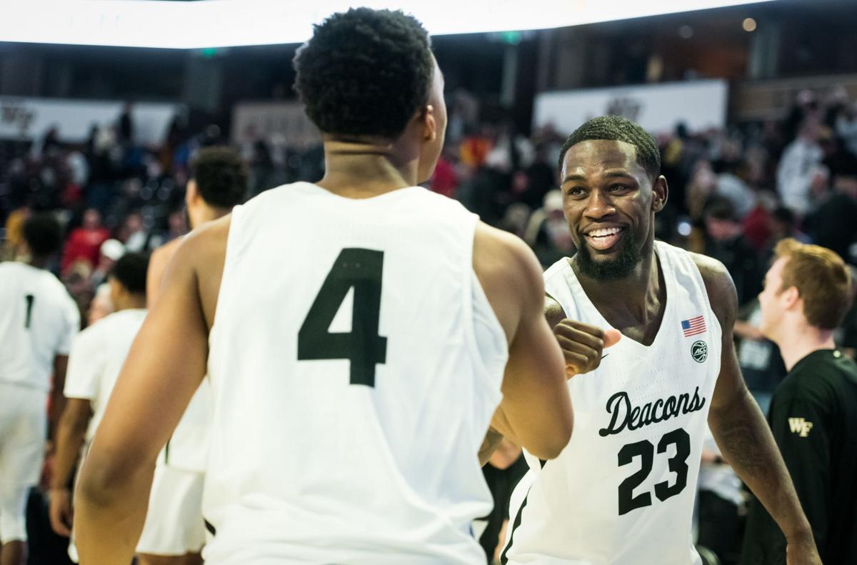 Wake Forest Survives Battle From N C A T Behind Double Doubles