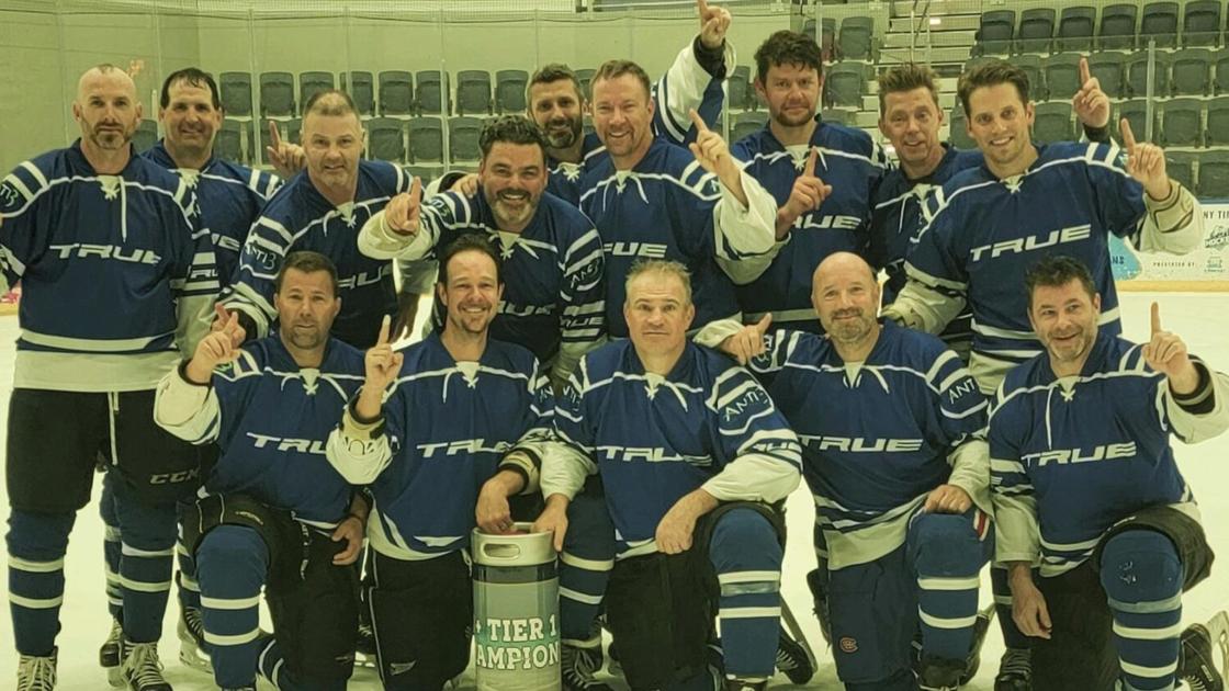 National champs WinstonSalembased 40andolder hockey team wins