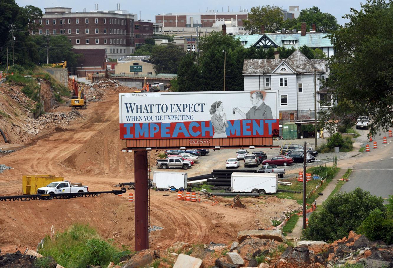 AntiTrump message removed from vandalized downtown billboard Local