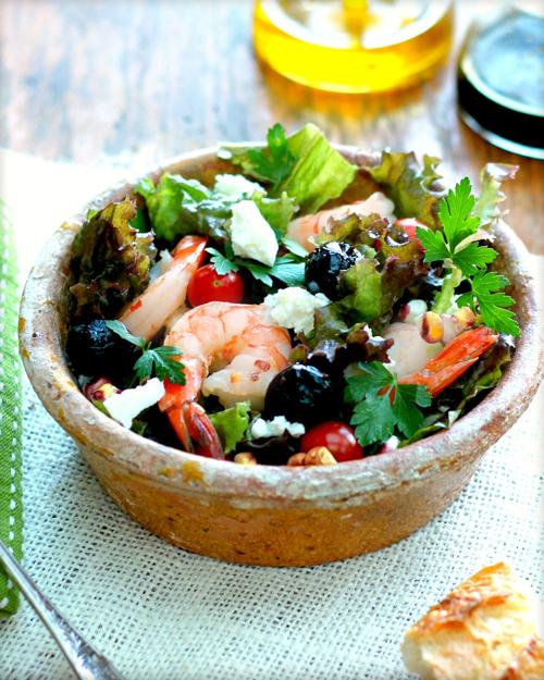 Shrimp and Feta Salad