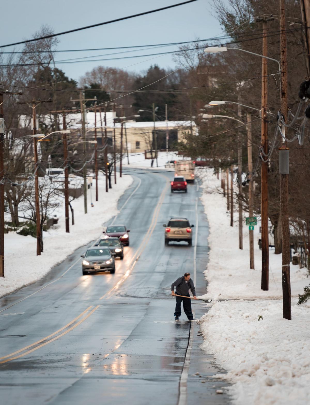 Photos WinstonSalem digs out after winter storm