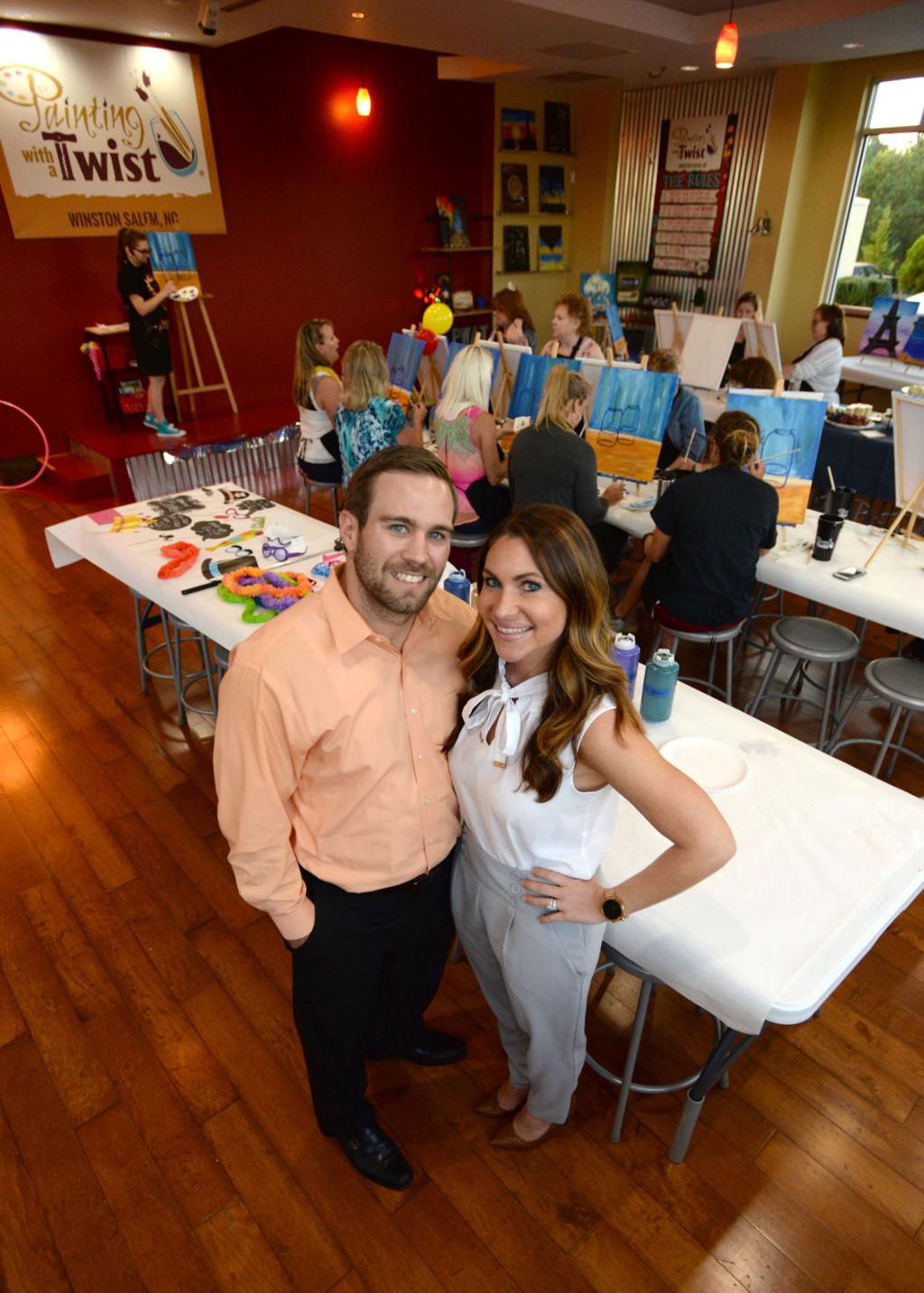 Feeling Artsy Businesses Offering Painting Parties Tap Growing