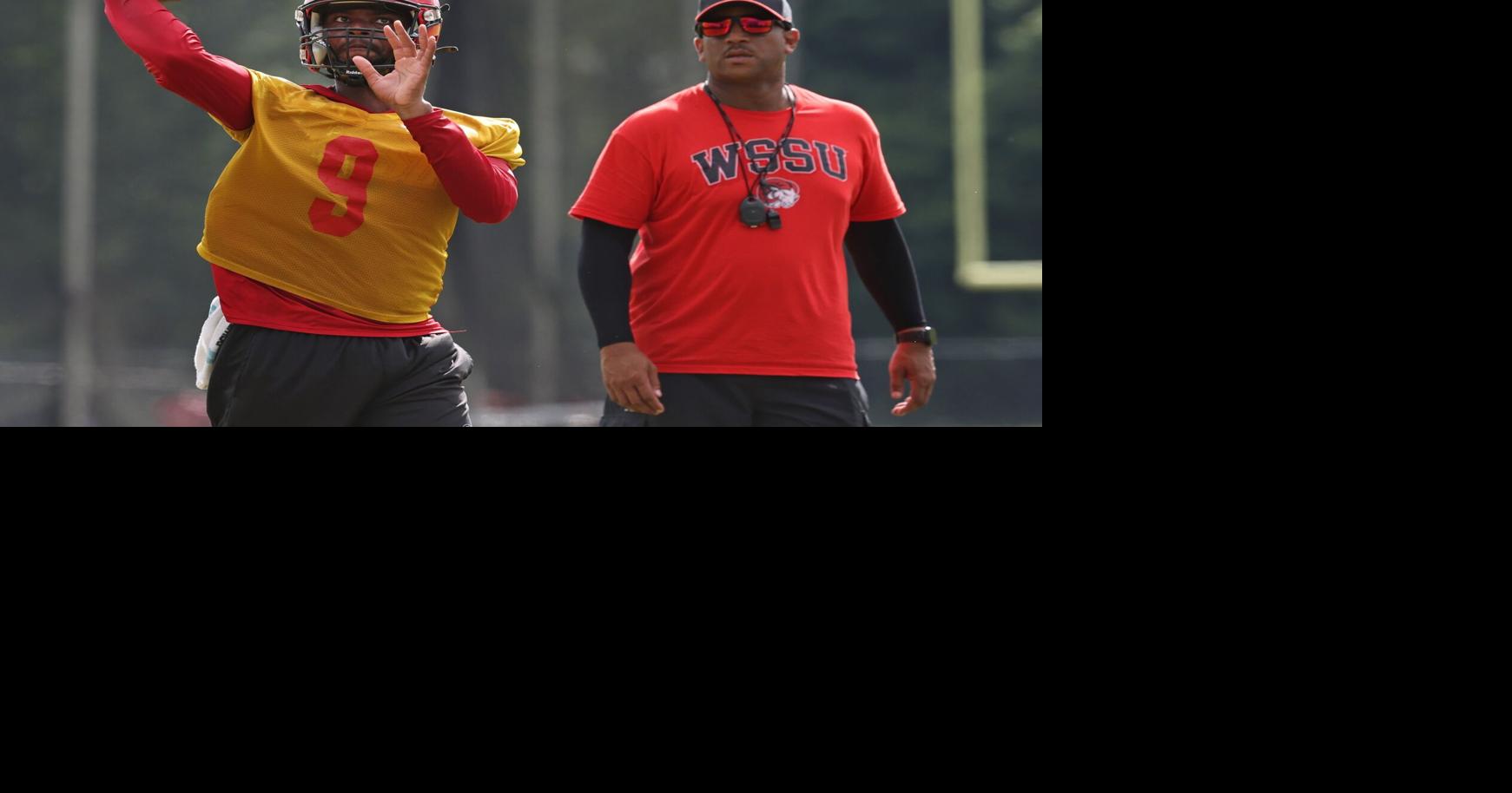 WSSU football practice