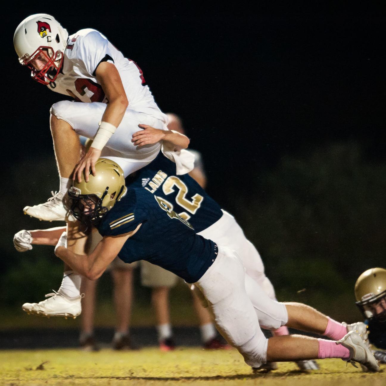 Defensive Plays Help East Surry Surge Past Bishop Mcguinness Early