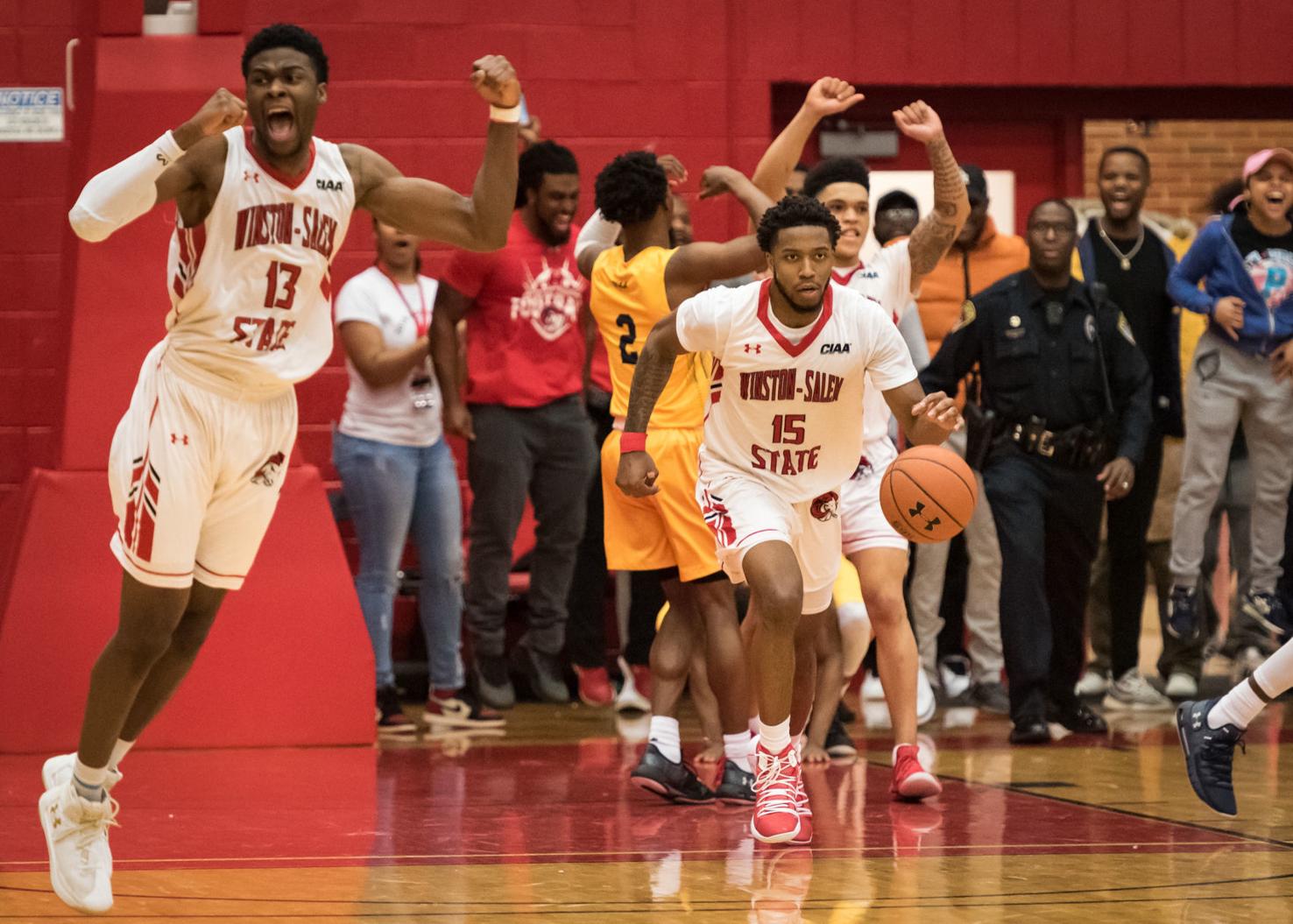 Photos WinstonSalem State men's basketball 7069 over Johnson C