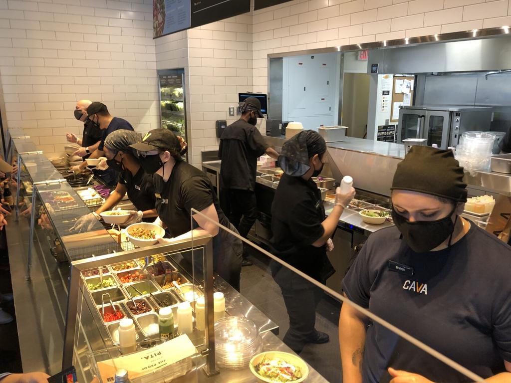 cava opens in former zoe s kitchen location on stratford road dining journalnow com