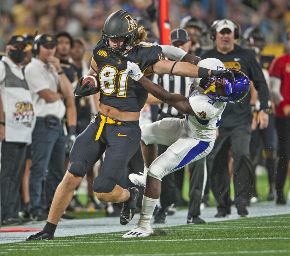 Photos: ECU battles Appalachian State in college football action