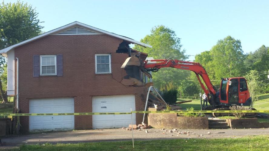 Clemmons house where human remains found is demolished