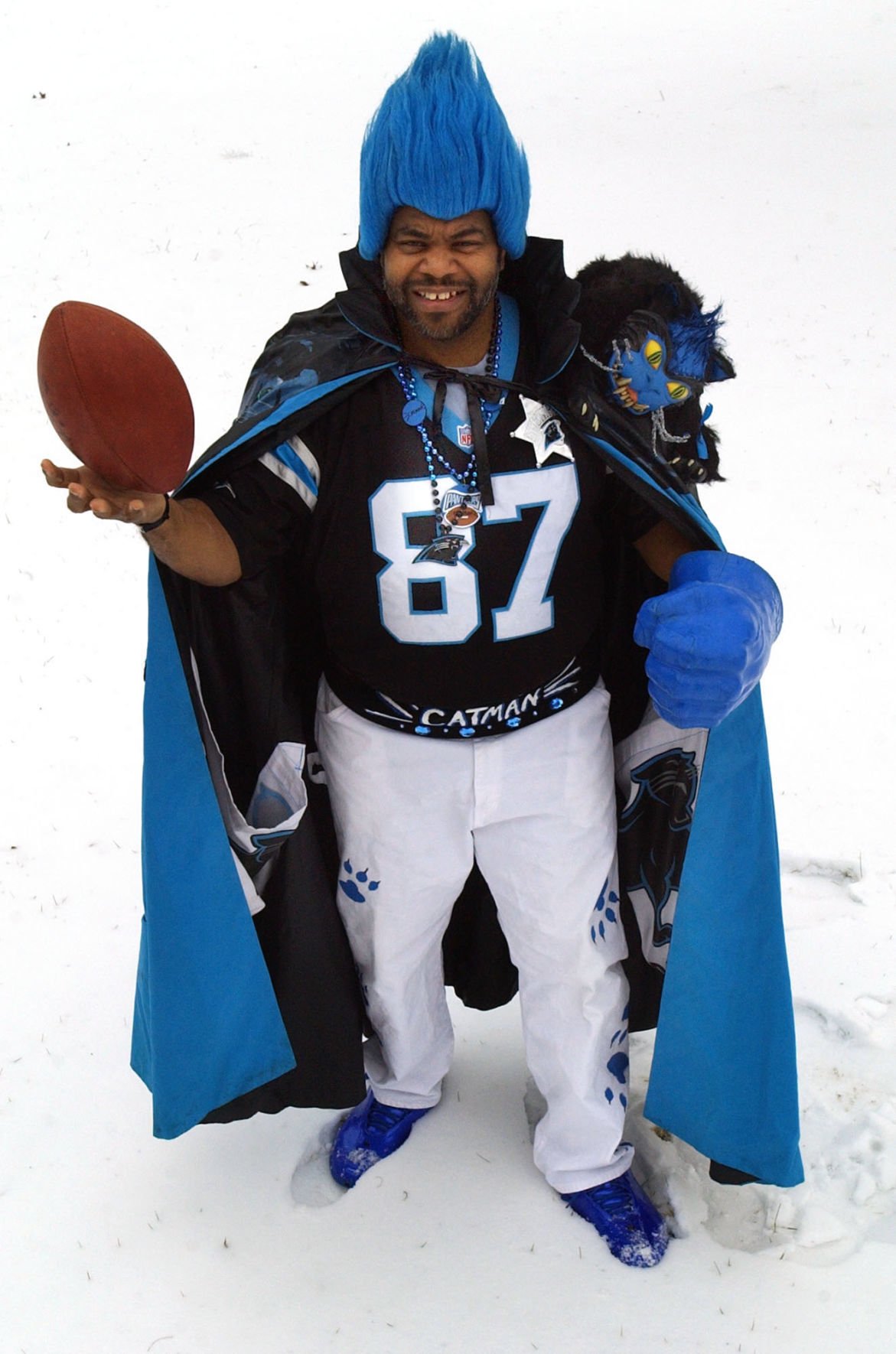 He Never Missed A Carolina Panthers Home Game In 23 Years. Remembering  Catman.