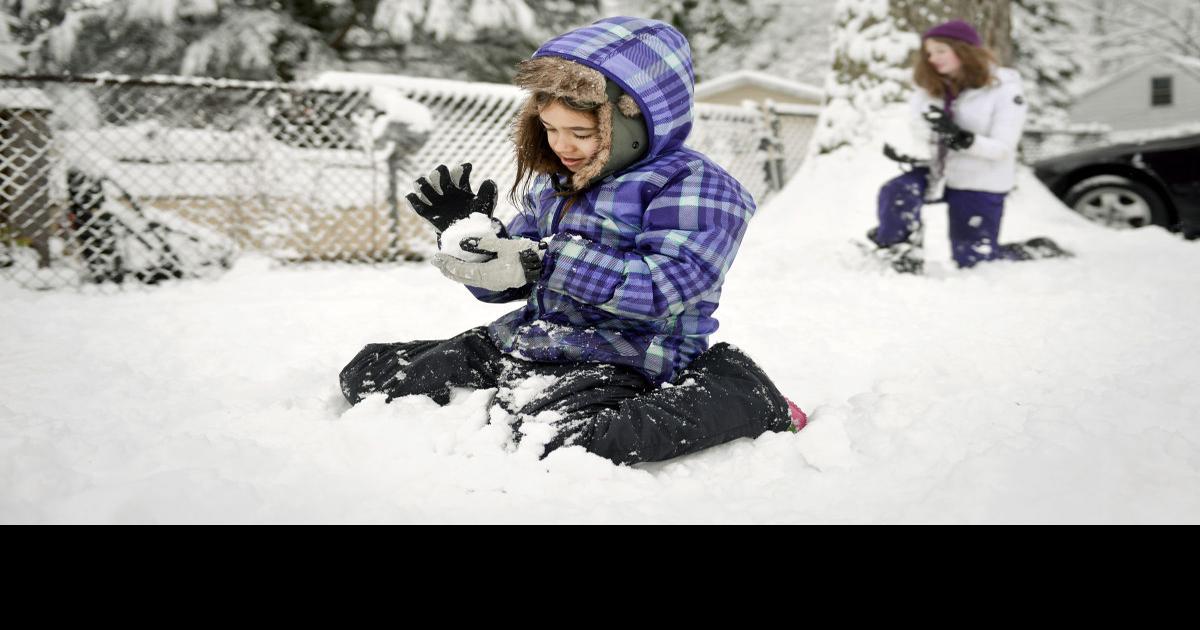 Wet snow blankets WinstonSalem