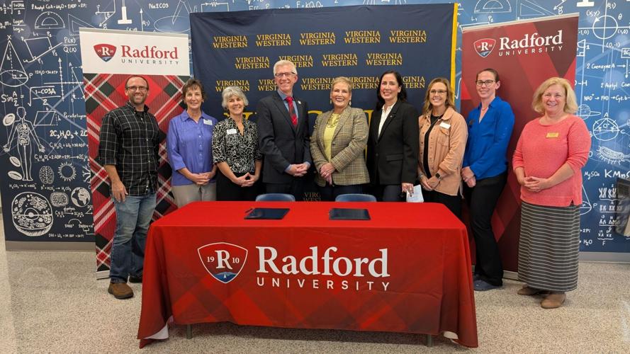 Virginia Western and Radford University sign 3 new agreements to create seamless transfer for medical laboratory science degree