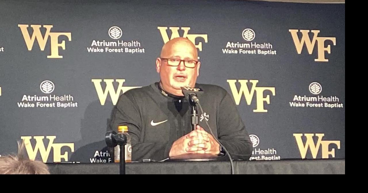 Coach Steve Forbes talks about Wake Forest's win over Virginia