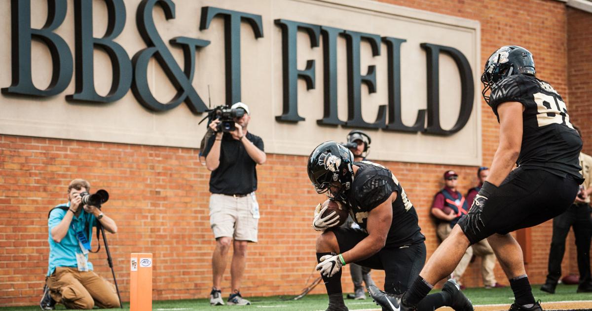 Wake Forest Truist Field Bag Policy