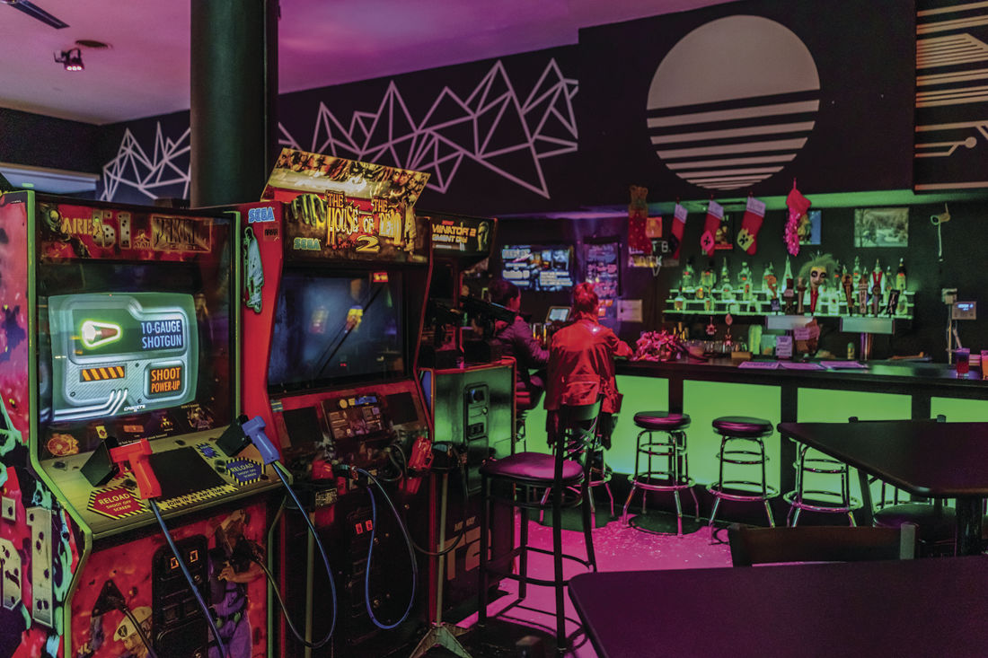 Reboot Arcade Bar offers ’80sinspired cocktails and arcade games