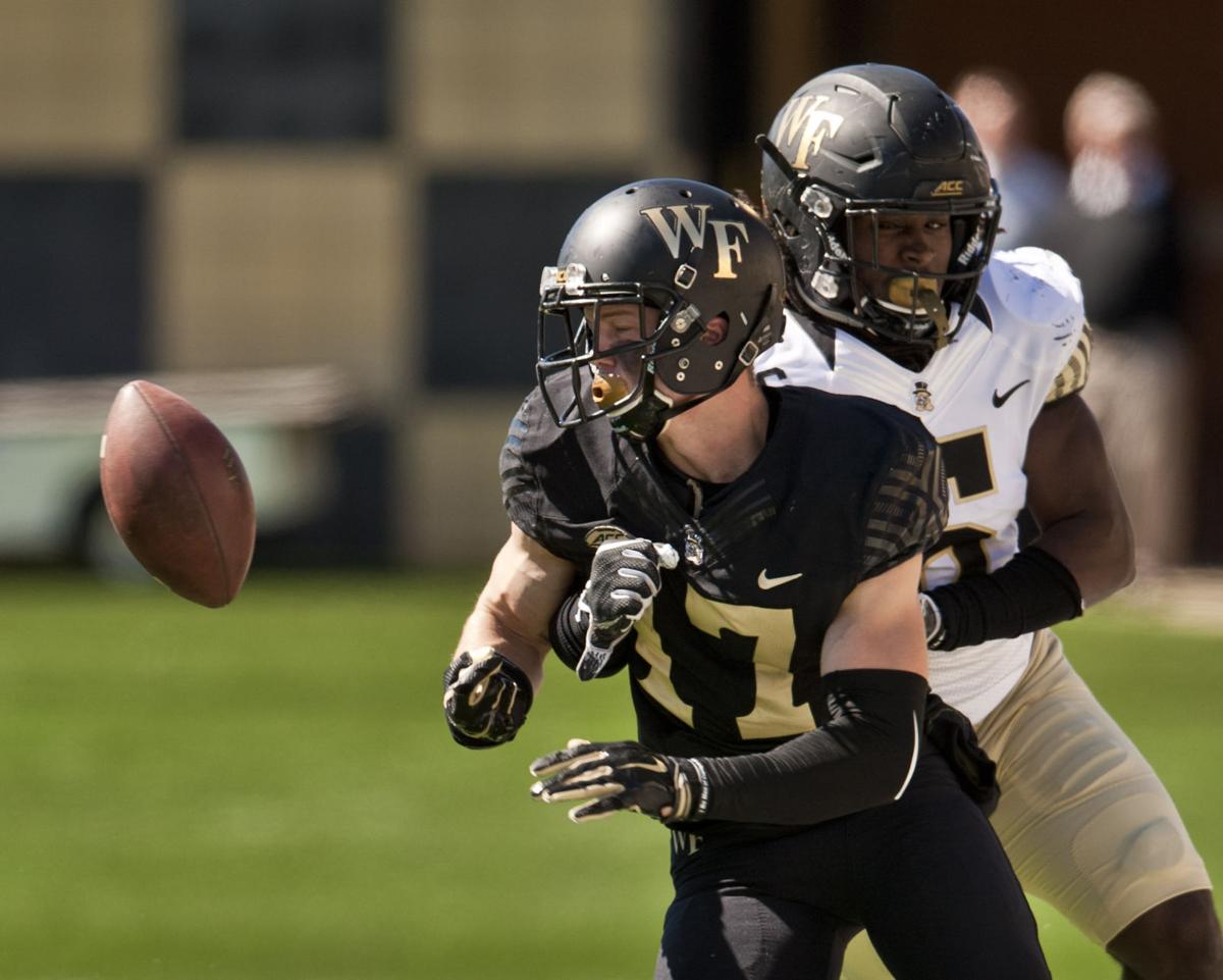 Explosive plays carried the Day for Wake Forest's offense in spring