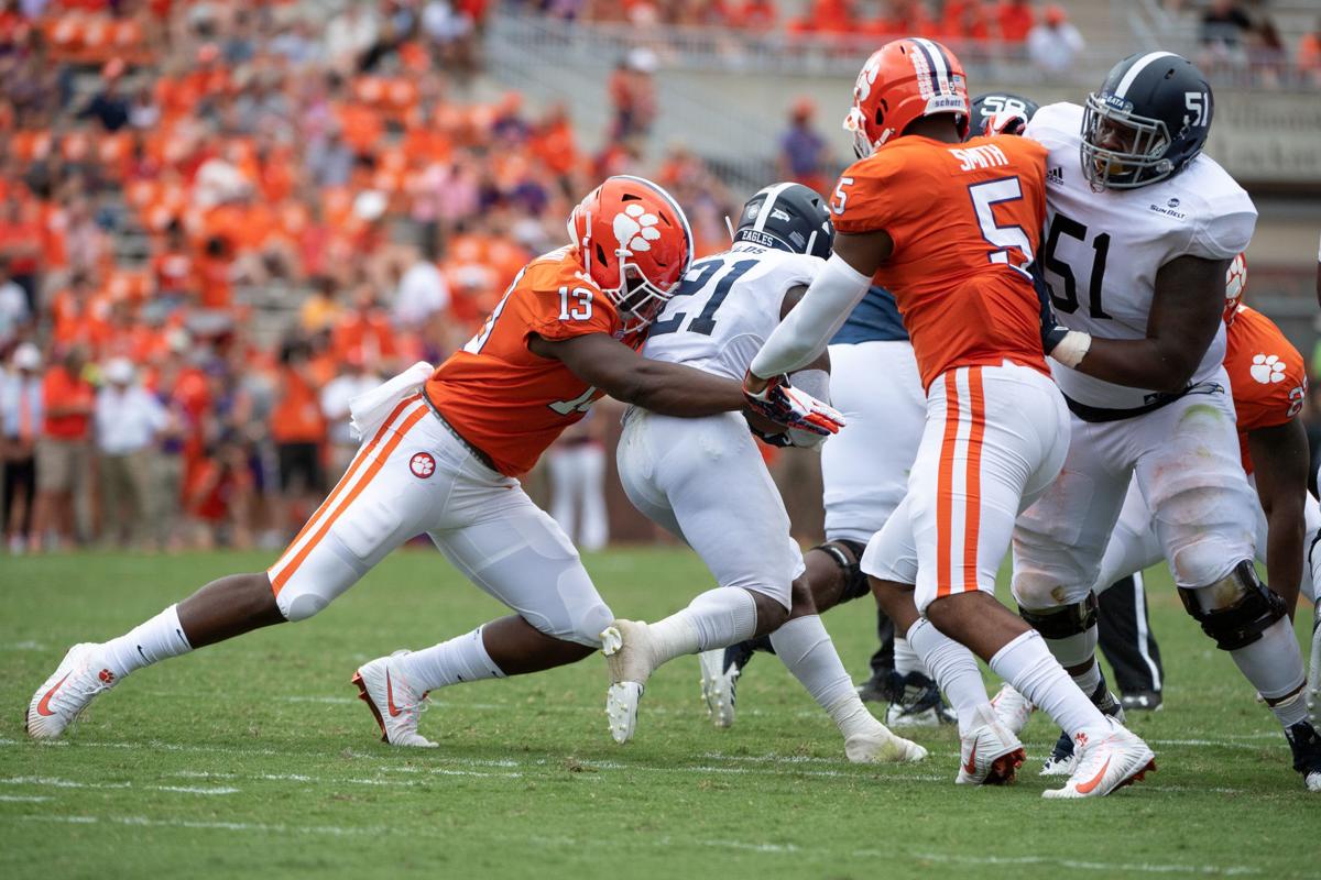Clemson S K J Henry A Former West Forsyth Star Learning On The